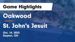 Oakwood  vs St. John's Jesuit  Game Highlights - Oct. 14, 2023