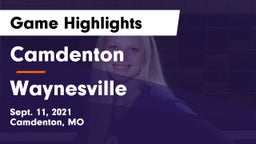Camdenton  vs Waynesville  Game Highlights - Sept. 11, 2021