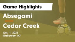 Absegami  vs Cedar Creek  Game Highlights - Oct. 1, 2021