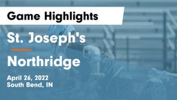 St. Joseph's  vs Northridge  Game Highlights - April 26, 2022