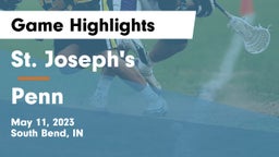 St. Joseph's  vs Penn  Game Highlights - May 11, 2023