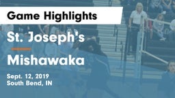 St. Joseph's  vs Mishawaka  Game Highlights - Sept. 12, 2019