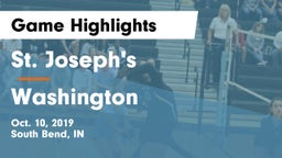 St. Joseph's  vs Washington  Game Highlights - Oct. 10, 2019