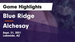 Blue Ridge  vs Alchesay Game Highlights - Sept. 21, 2021