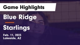 Blue Ridge  vs Starlings Game Highlights - Feb. 11, 2023
