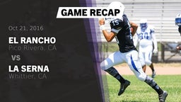Recap: El Rancho  vs. La Serna  2016