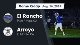 Recap: El Rancho  vs. Arroyo  2019