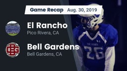 Recap: El Rancho  vs. Bell Gardens  2019