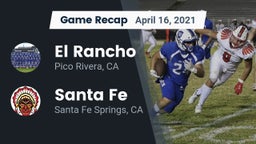 Recap: El Rancho  vs. Santa Fe  2021