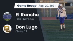 Recap: El Rancho  vs. Don Lugo  2021
