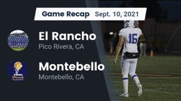 Recap: El Rancho  vs. Montebello  2021