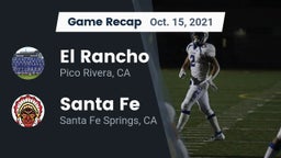 Recap: El Rancho  vs. Santa Fe  2021
