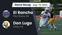 Recap: El Rancho  vs. Don Lugo  2022