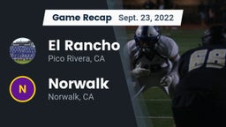 Recap: El Rancho  vs. Norwalk  2022