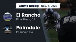 Recap: El Rancho  vs. Palmdale  2022