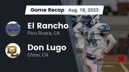 Recap: El Rancho  vs. Don Lugo  2023