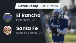 Recap: El Rancho  vs. Santa Fe  2023
