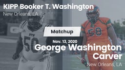 Matchup: KIPP Booker T. vs. George Washington Carver  2020