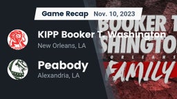 Recap: KIPP Booker T. Washington  vs. Peabody  2023