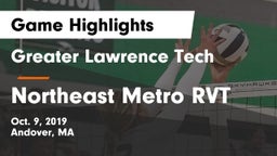 Greater Lawrence Tech  vs Northeast Metro RVT Game Highlights - Oct. 9, 2019