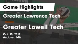 Greater Lawrence Tech  vs Greater Lowell Tech Game Highlights - Oct. 15, 2019