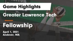 Greater Lawrence Tech  vs Fellowship Game Highlights - April 1, 2021