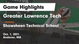 Greater Lawrence Tech  vs Shawsheen Technical School Game Highlights - Oct. 1, 2021