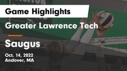 Greater Lawrence Tech  vs Saugus  Game Highlights - Oct. 14, 2022