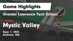 Greater Lawrence Tech School vs Mystic Valley Game Highlights - Sept. 7, 2023