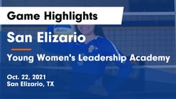 San Elizario  vs Young Women's Leadership Academy Game Highlights - Oct. 22, 2021