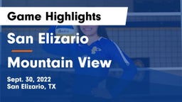 San Elizario  vs Mountain View  Game Highlights - Sept. 30, 2022