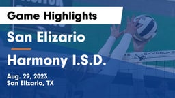 San Elizario  vs Harmony I.S.D. Game Highlights - Aug. 29, 2023
