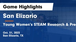 San Elizario  vs Young Women’s STEAM Research & Preparatory Academy Game Highlights - Oct. 31, 2023