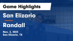 San Elizario  vs Randall  Game Highlights - Nov. 3, 2023