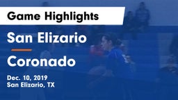 San Elizario  vs Coronado  Game Highlights - Dec. 10, 2019