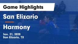 San Elizario  vs Harmony Game Highlights - Jan. 21, 2020