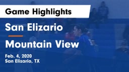 San Elizario  vs Mountain View  Game Highlights - Feb. 4, 2020