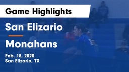 San Elizario  vs Monahans  Game Highlights - Feb. 18, 2020