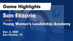 San Elizario  vs Young Women's Leadership Academy Game Highlights - Dec. 4, 2020