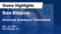 San Elizario  vs Americas Eastwood Tournament Game Highlights - Nov. 18, 2021