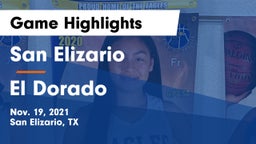 San Elizario  vs El Dorado  Game Highlights - Nov. 19, 2021