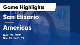 San Elizario  vs Americas Game Highlights - Nov. 23, 2021