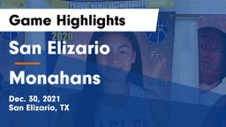 San Elizario  vs Monahans Game Highlights - Dec. 30, 2021