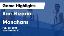 San Elizario  vs Monahans  Game Highlights - Feb. 20, 2021