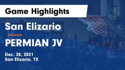 San Elizario  vs PERMIAN JV Game Highlights - Dec. 28, 2021