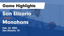 San Elizario  vs Monahans  Game Highlights - Feb. 22, 2022