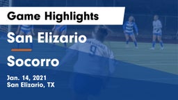 San Elizario  vs Socorro  Game Highlights - Jan. 14, 2021