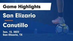 San Elizario  vs Canutillo  Game Highlights - Jan. 13, 2022