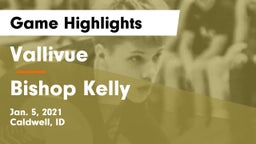 Vallivue  vs Bishop Kelly  Game Highlights - Jan. 5, 2021