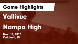 Vallivue  vs Nampa High Game Highlights - Nov. 10, 2017